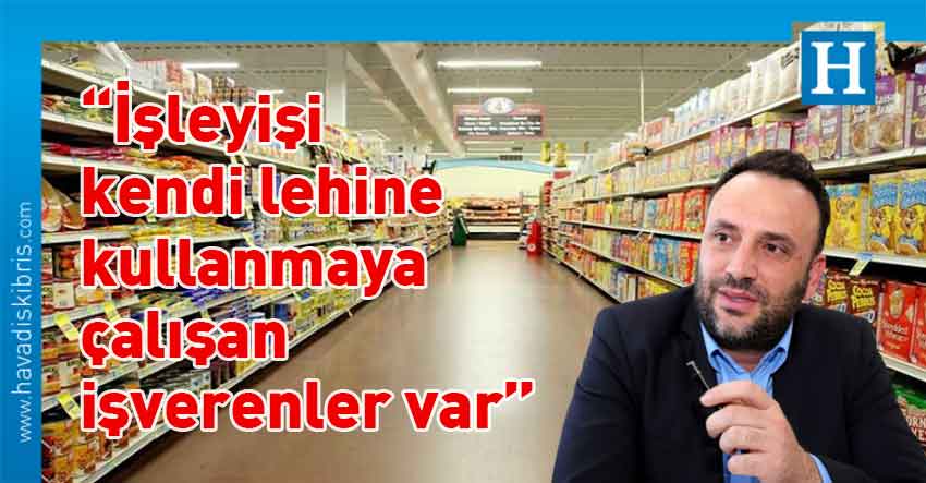 Toplumcu Demokrasi Partisi milletvekili Zeki Çeler, market çalışanları
