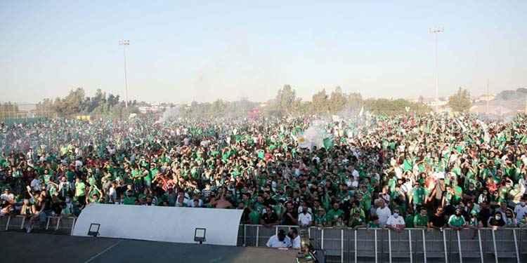 omonia şampiyonluk kutlamaları