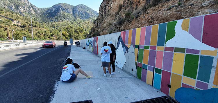 Arucad Ciklos Mural Art Project