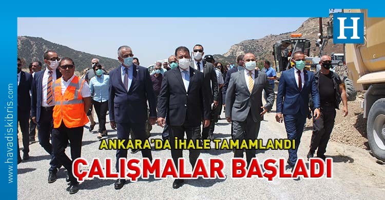 Köy yolları yapımı için Ankara’da açılan ihale sonuçlandı