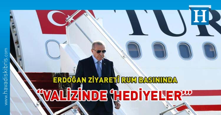 Erdoğan'ın kktc ziyareti rum basınında