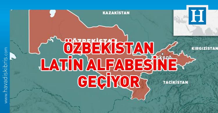 özbekistan latin alfabesine geçiyo