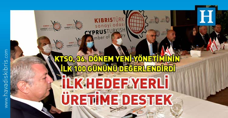 Kıbrıs Türk Sanayi Odası (KTSO), 36’ıncı dönem yönetimi ile ilk 100 gününü değerlendirdiği bir basın toplantısı düzenledi.