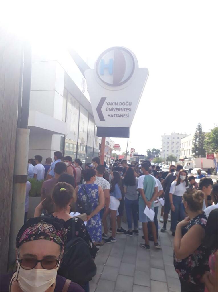 Mağusa test aşı kuyruğu