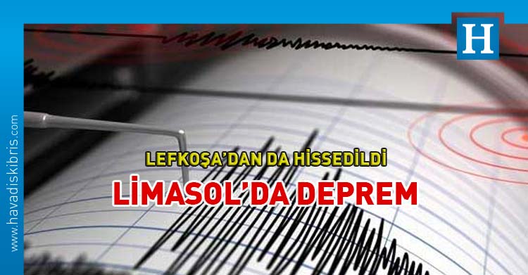 Limasol'da deprem