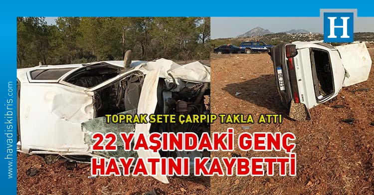 Tepebaşı - Akdeniz Anayolunun 2-3 km’leri arasında meydana gelen kazada 22 yaşındaki Sultan Kahraman hayatını kaybetti.