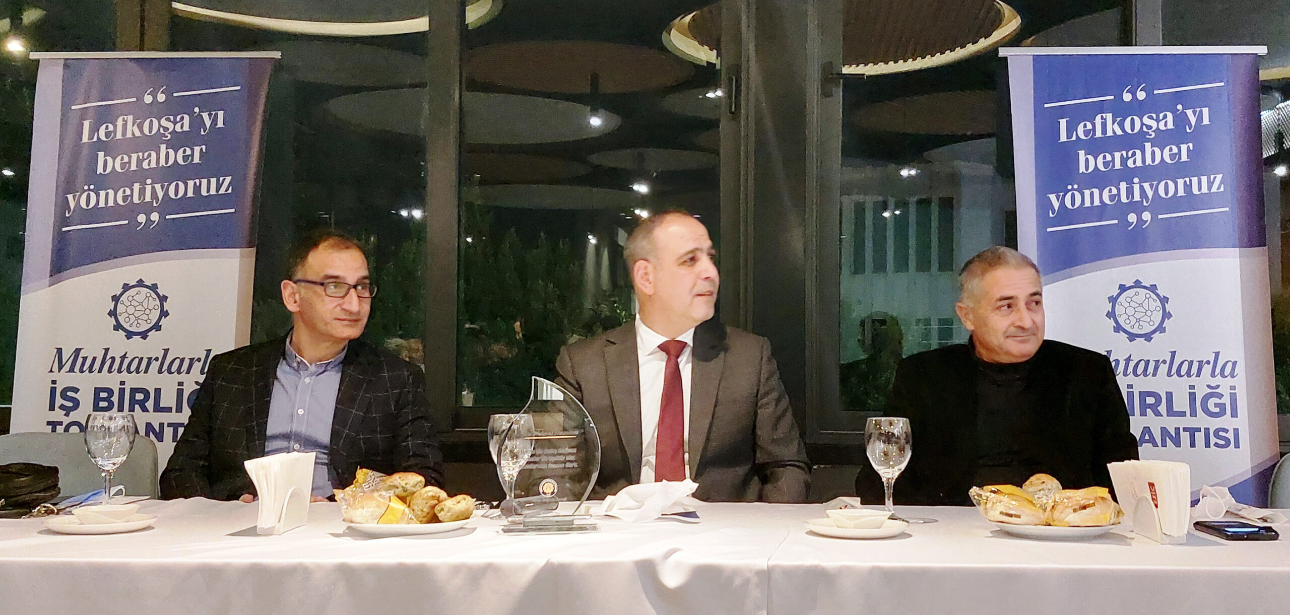 Baskan Harmancı Muhtarlar yemeği