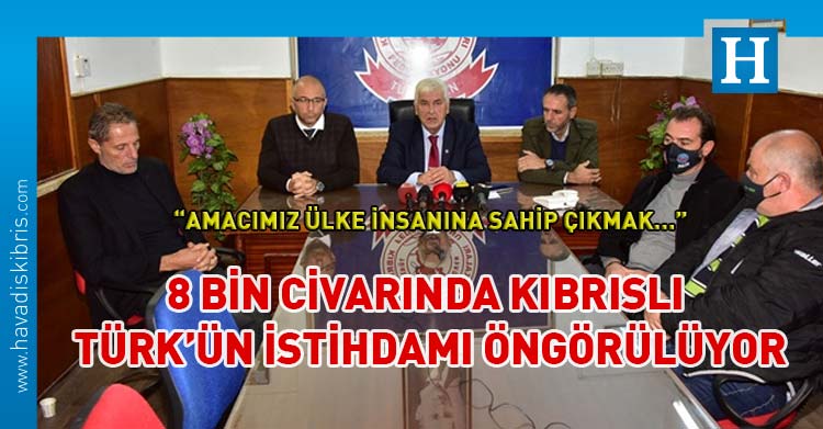 Türk-Sen Güney Kıbrıs istihdam