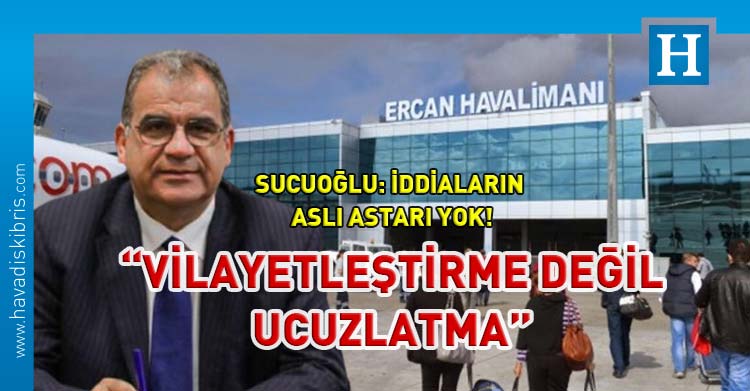 Başbakan Faiz Sucuoğlu KKTC'nin uçuş anlamında iç hat vergilendirme sistemine alınması hususunda açıklamalarda bulundu.