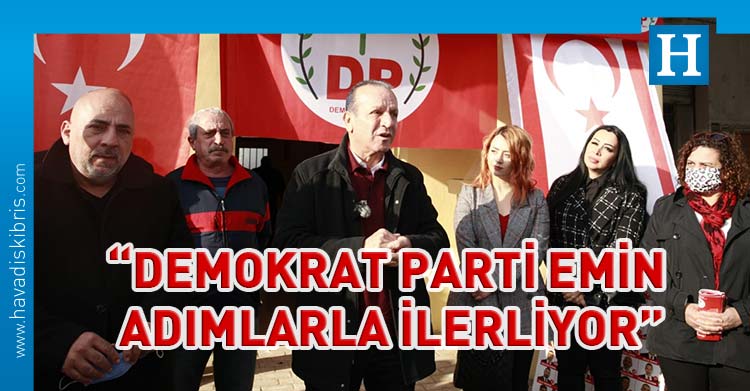 DP Zümrütköy Örgüt Binasının açılışına katılan Genel Başkan Fikri Ataoğlu, “Demokrat Parti emin adımlarla ilerliyor” dedi.