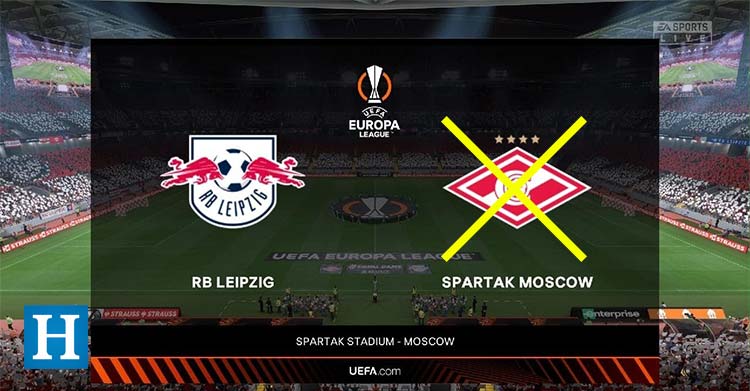 UEFA, Leipzig-Spartak Moskova eşleşmesini iptal etti