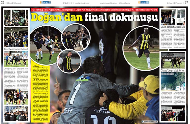 Doğan Kaymaklı maçı 