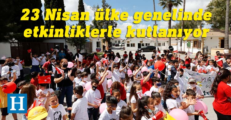 23 Nisan Ulusal Egemenlik ve Çocuk Bayramı, cumartesi günü Türkiye’yle birlikte KKTC’de de tören ve etkinliklerle kutlanıyor.