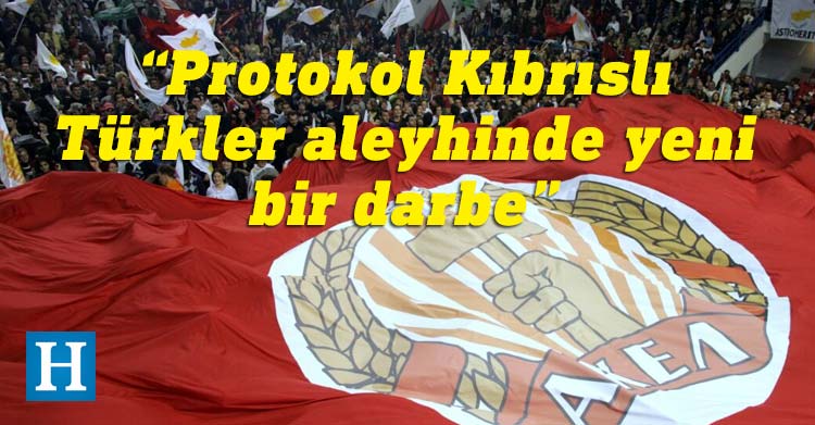 AKEL: Türkiye Kıbrıs Türk toplumunun içişlerine siyasi müdahalede bulunuyor