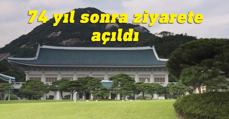 Güney Kore'de Mavi Saray 74 yıl sonra ziyarete açıldı