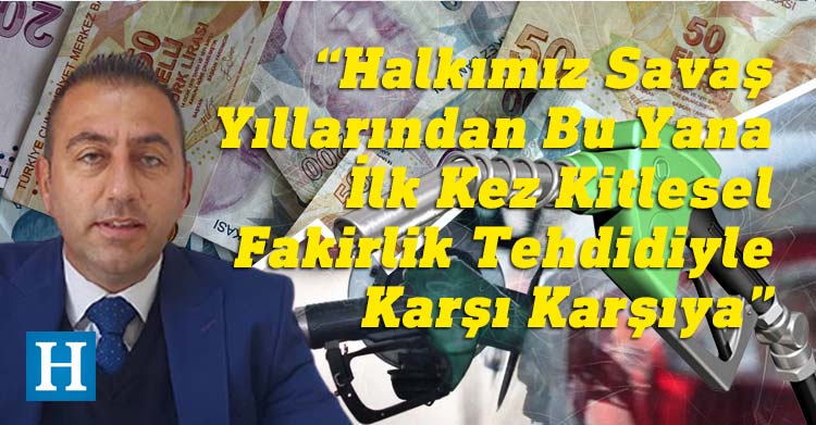 HAKSEN Başkanı Eren Büyükoğlu, son yapılan fahiş akaryakıt zammını değerlendirdi