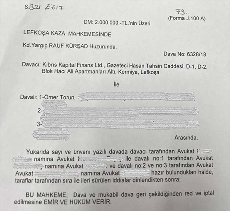 ömer torun tekin arhun yanıt