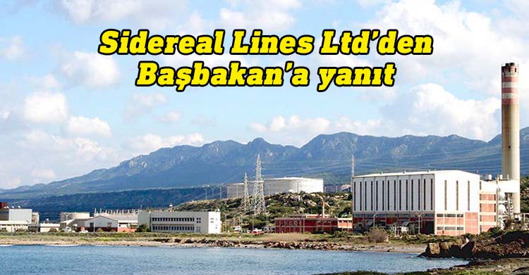 Sidereal Lines Ltd’den Başbakan’a yanıt