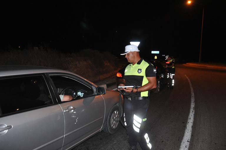 Güzelurt polis denetim