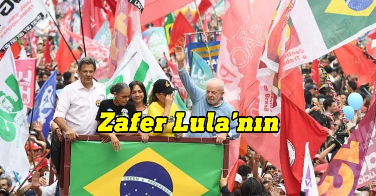 Brezilya'da dün ikinci turu yapılan başkanlık seçimini mevcut lider Jair Bolsonaro'yu yenen solcu aday Luiz Inácio Lula da Silva veya kısa adıyla Lula kazandı. İlk sonuçlara göre Lula oyların yüzde 50,83'ünü aldı.