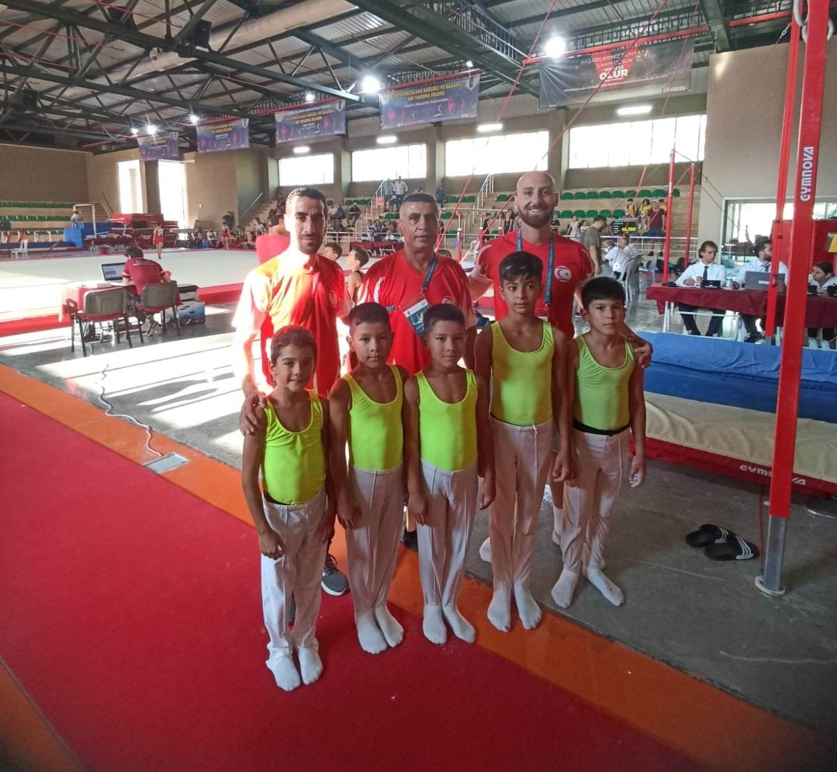 Minik erkek cimnastikçiler, Türkiye 1. Liginde yarışacak
