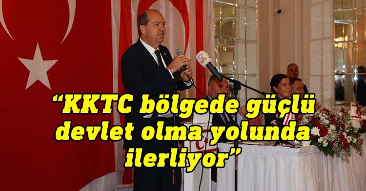 Cumhurbaşkanı Ersin Tatar Londra’da Kıbrıslı Türklerle buluştu