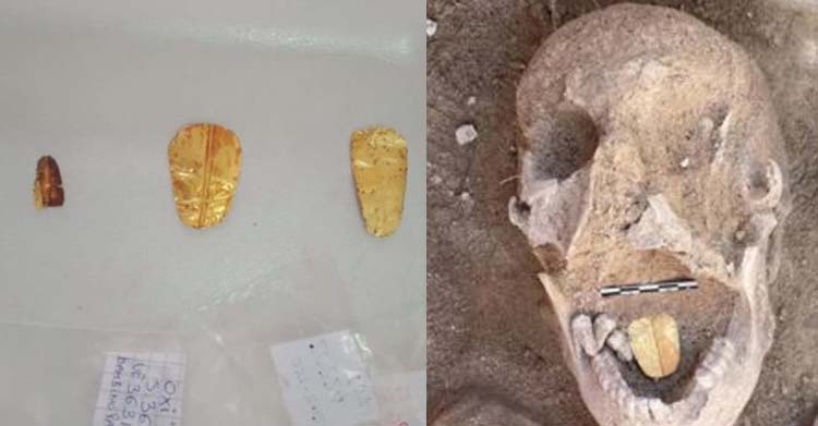 Eski Mısır nekropolünde altın dilli mumyalar bulundu
