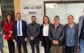 Girne Bağımsız Belediye Başkan adayı Zeki Çeler adaylık başvurusunu yaptı