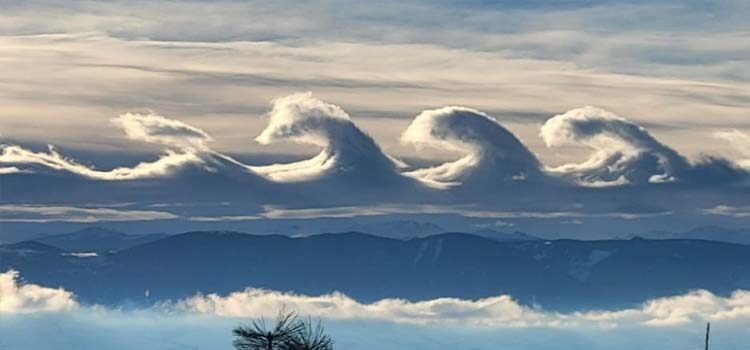 Kelvin-Helmholtz bulutları