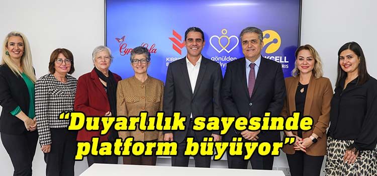 Kuzey Kıbrıs Turkcell tarafından hayata geçirilen dijital sosyal sorumluluk platformu gonuldenbagliyiz.biz, açılan projeleri hedeflerine taşıyor.