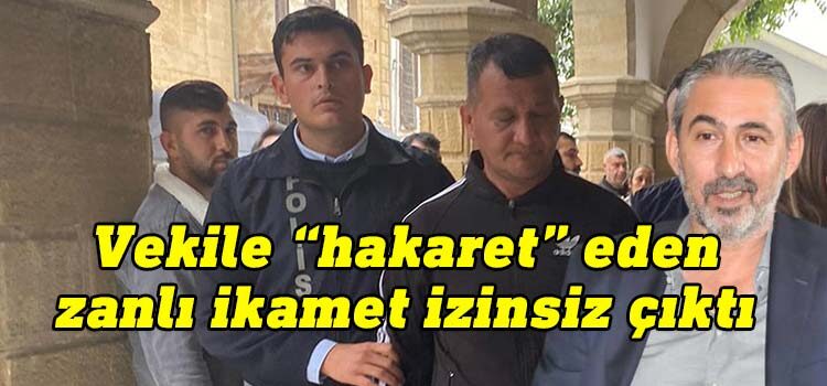 Milletvekili Hasan Tosunoğlu’na “şerefsiz ahlaksız ....” dediği gerekcesi ile  Rahatsızlık, İtale-i Lisan suçlarından tutuklanan zanlı Alişer Kurbanov mahkeme huzuruna çıkarıldı.