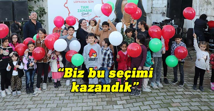 Cumhuriyetçi Türk Partisi (CTP) Lefkoşa Türk Belediyesi Başkan adayı Dr. Sıla Usar İncirli, aylar önce seçim kampanyasını başlattığı yer olan Surlariçi’nde yurttaşlarla buluştu ve seçimi kazandıklarını ilan etti.