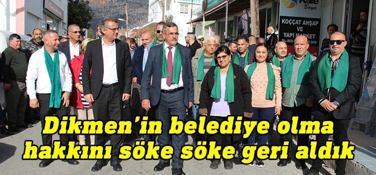 Dikmen Belediyesi Başkanı ve Cumhuriyetçi Türk Partisi (CTP) Dikmen Belediyesi Başkan adayı Yüksel Çelebi, Dikmen halkıyla bir araya geldi.
