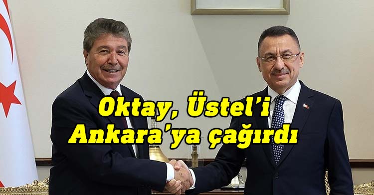 Başbakan Ünal Üstel, Türkiye Cumhurbaşkanı Yardımcısı Fuat Oktay ile telefonda görüştü
