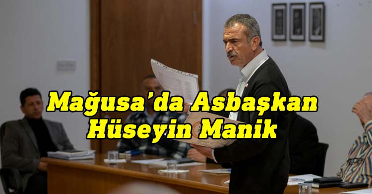 Gazimağusa Belediyesi’nde Asbaşkan Hüseyin Manik, Yedek Asbaşkan İbrahim Köroğlu seçildi