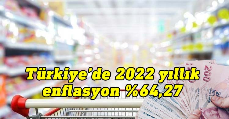 Türkiye'de 2022 enflasyonu belli oldu
