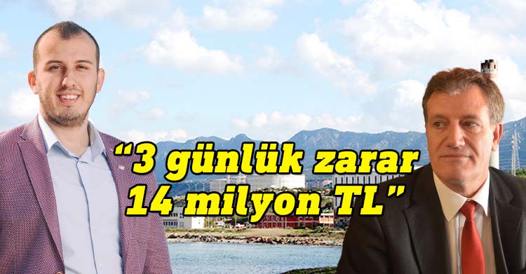 Kıb-Tek Yönetim Kurulu eski üyesi Yusuf Avcıoğlu yakıt gelmediği için Kıb-Tek'in 3 günlük zararının 14 Milyon TL olduğunu söyledi.