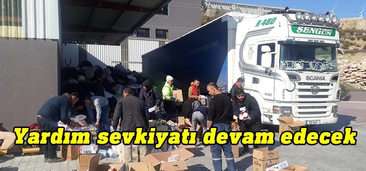 Girne Belediyesi deprem yardım