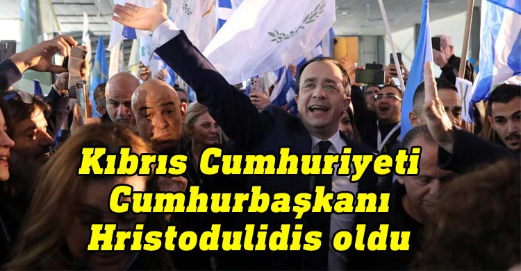 Kıbrıs Cumhuriyeti Cumhurbaşkanı Hristodulidis oldu