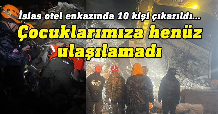 Gaziantep Başkonsolusu Fatma Demirel enkazdan gece boyunca sadece 10 kişi çıkarıldığını, spor kafilesinden kimseye ulaşılmadığını açıkladı.