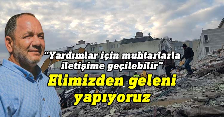 Kuzey Kıbrıs Türk Cumhuriyeti Muhtarlar Derneği Genel Başkanı Akay Darbaz, Türkiye’de meydana gelen ve birçok ilde etkili olan deprem felaketinin kendilerini çok derinden üzdüğünü kaydetti.