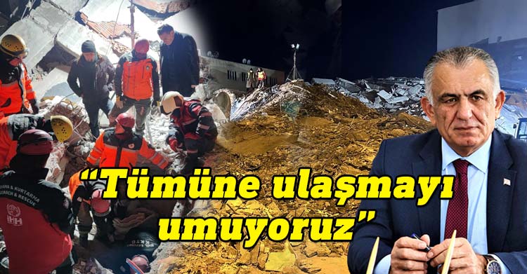Nazım Çavuşoğlu: İsias Hotel’in enkazından çıkarılanların sayısı 54’e ulaştı