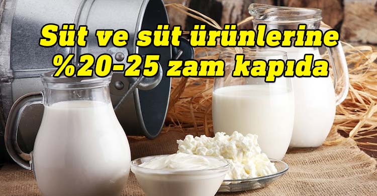 SÜİB, çiğ süte yapılan zammın süt ürünlerine yüzde 20-25 oranla yansıyacağını açıkladı