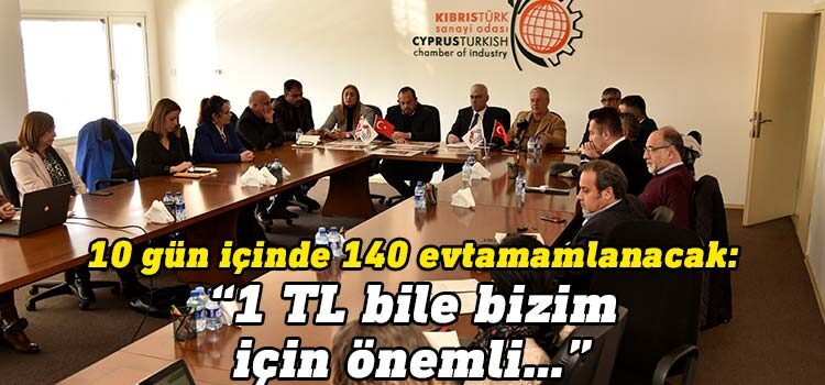 Kıbrıs Türk Dayanışma Platformu Türkiye'deki depremzedelere konteyner ev yapılması için ilk adımı attı