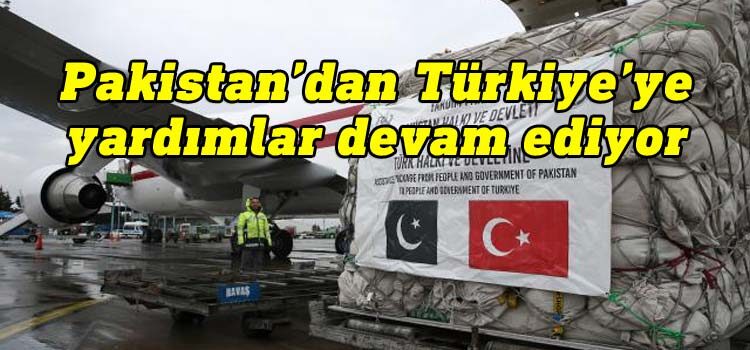 Pakistan türkiye deprem yardımı