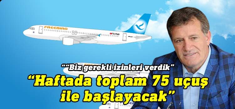 Bayındırlık ve Ulaştırma Bakanı Erhan Arıklı, 16 Nisan’da ilk seferini yapacağını duyurduğu Kıbrıs Hava Yolları’nın (KHY) bazı yerli tur operatörlerinin Türkiye’deki Freebird Havayolları ile anlaşarak kurduğu özel bir şirket olduğunu söyledi.