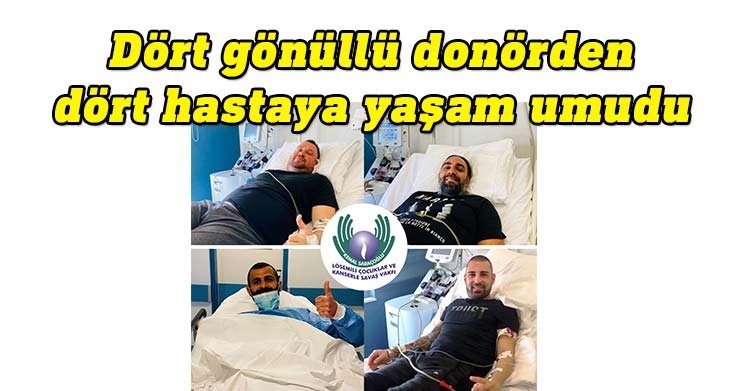 Kemal Saraçoğlu Vakfı 4 Kıbrıslı Türk donörün kemik iliği bağışıyla hiç tanımadıkları kişilerin hayata yeniden başlamalarını sağladıklarını duyurdu.