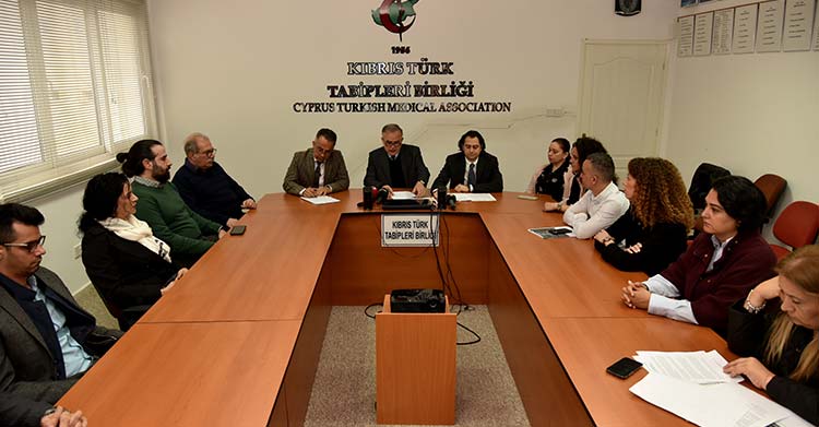 14 Mart Tıp Haftası etkinlikleri Kıbrıs Türk Tabipleri Birliği'nin basın toplantısıyla başladı