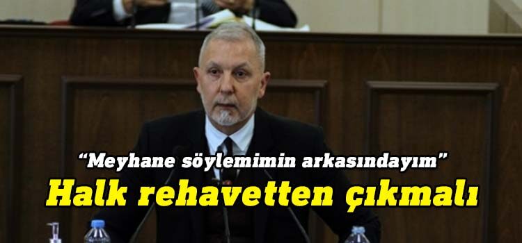 Serhat Akpınar, “Küresel Resesyon ve KKTC” konulu güncel konuşma istemi ile söz aldı.