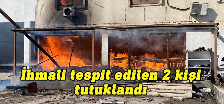 Polis, dün Lefkoşa’da Sanayi Bölgesinde Sırdaş Yatak fabrikasında meydana gelen yangın ile ilgili 2 kişinin tutuklandığını açıkladı. 